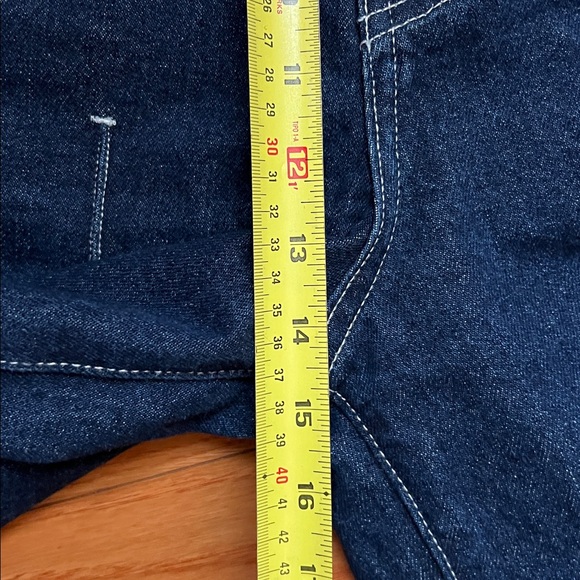 Scuffers Hollywood Blue Graphic Denim Wide-Leg Pants Size 32 for Women or Men - Picture 15 of 16